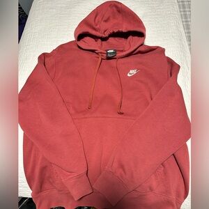 Nike Men's Maroon Hoodie